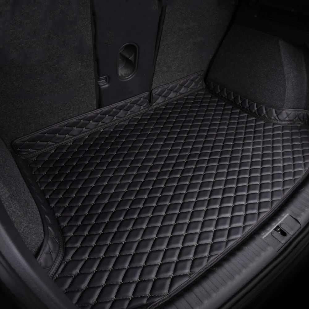 Base Trunk Mat - Black with Black Stitching
