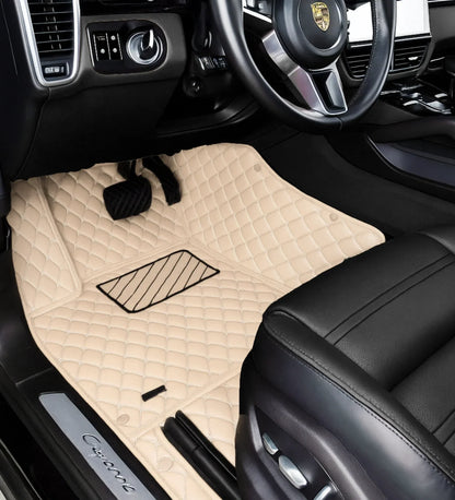 Diamond Series - Beige  with Beige Stitching