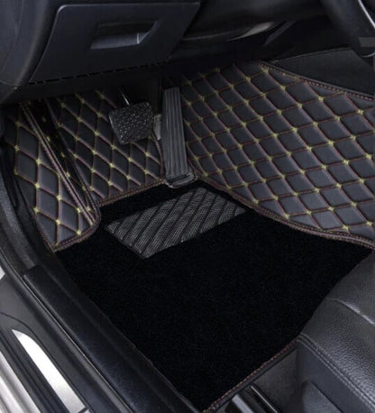 Premium Series - Black with Beige Stitching