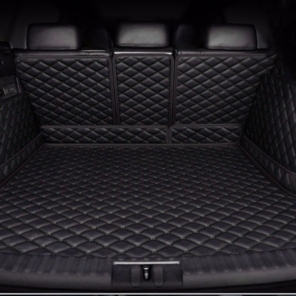 3D Trunk Mat - Black with Black Stitching