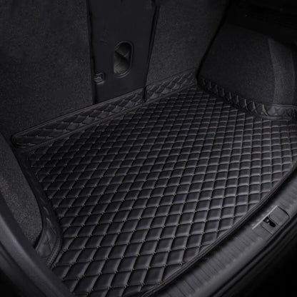 Base Trunk Mat - Black with Black Stitching