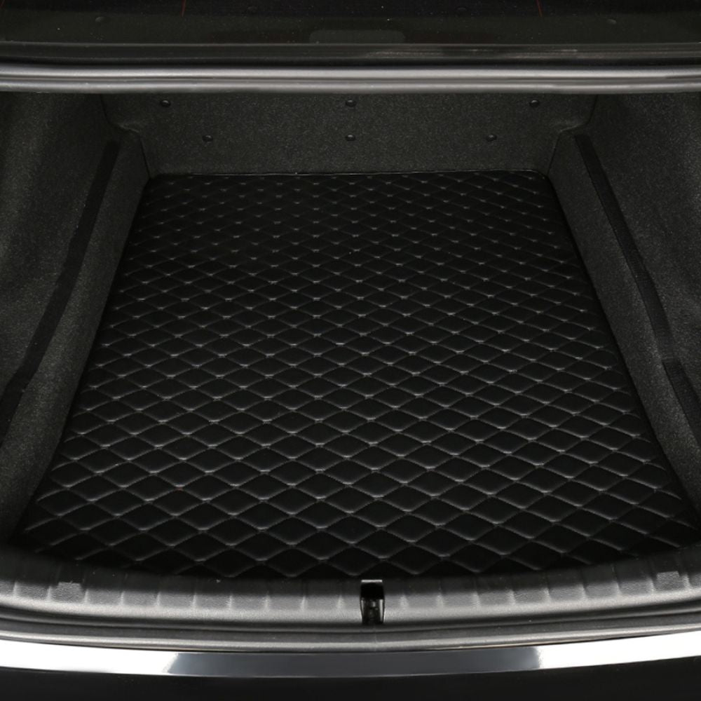 Base Trunk Mat - Black with Black Stitching