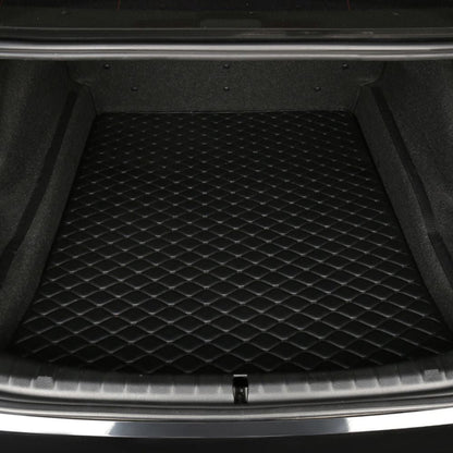 Base Trunk Mat - Black with Black Stitching