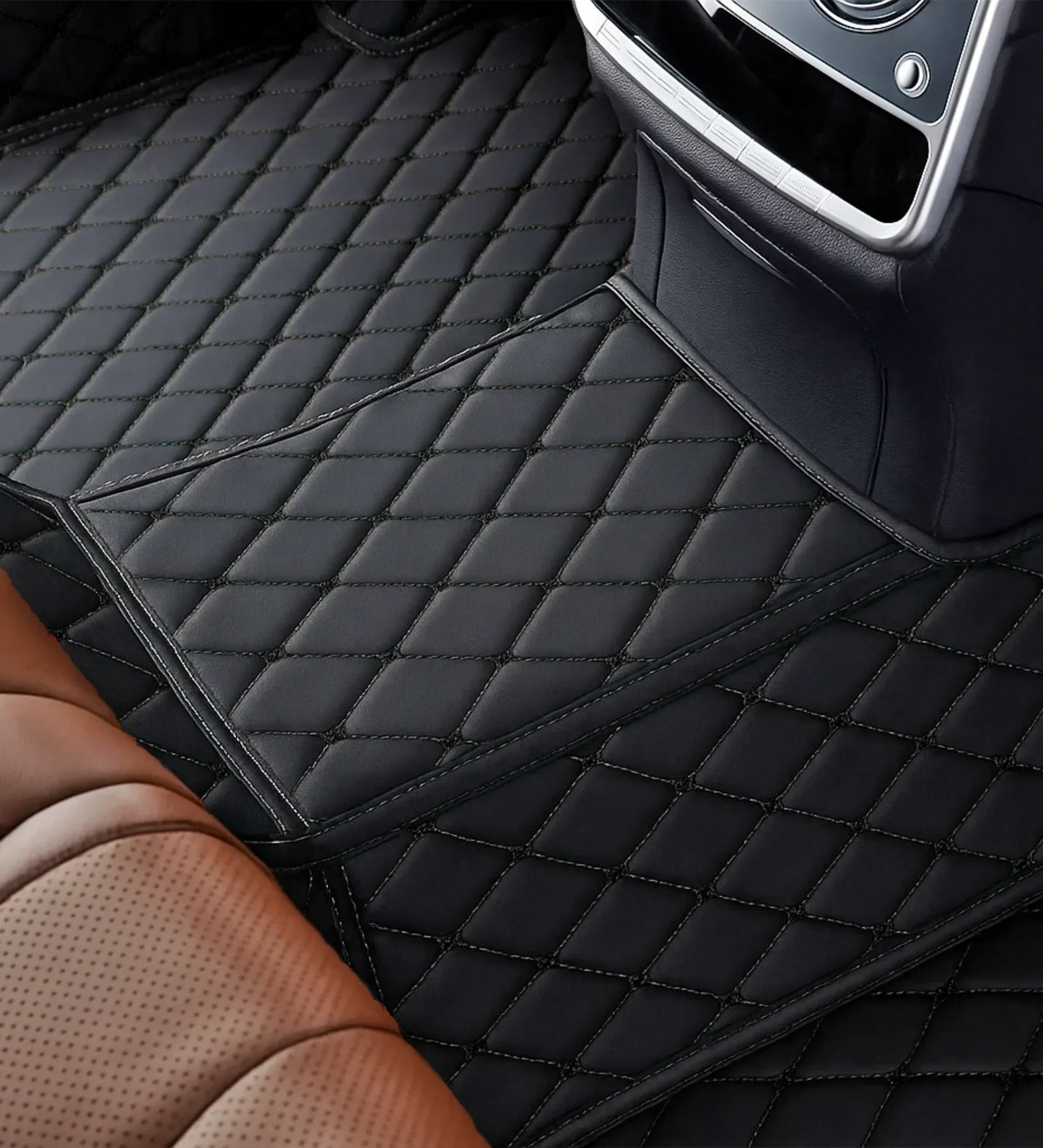 Diamond Series - Black with Black Stitching