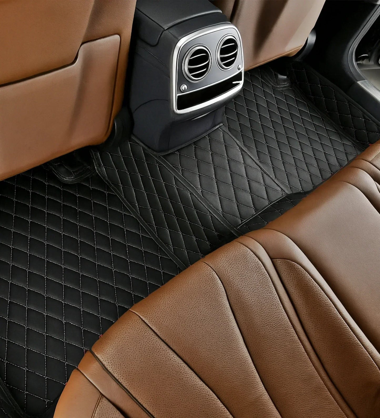 Diamond Series - Black with Black Stitching