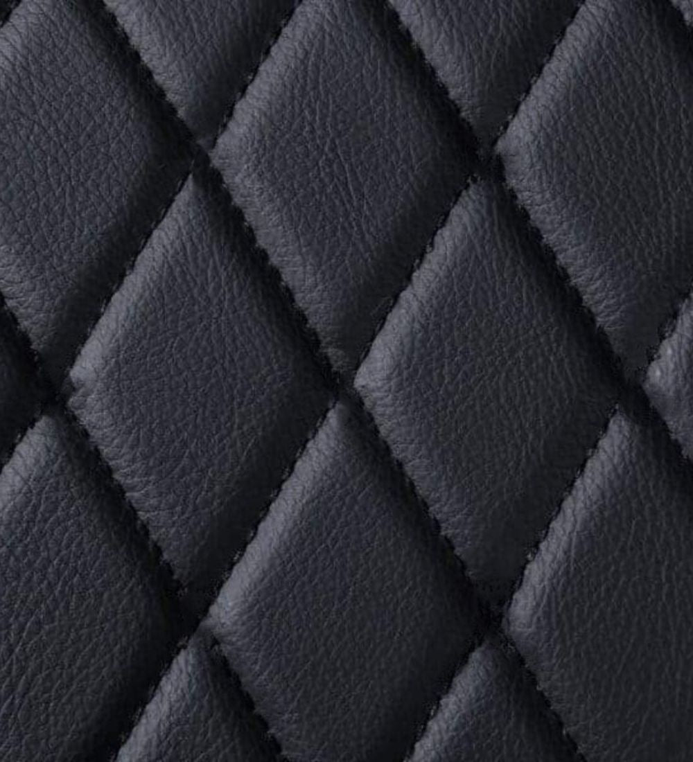 Diamond Series - Black with Black Stitching