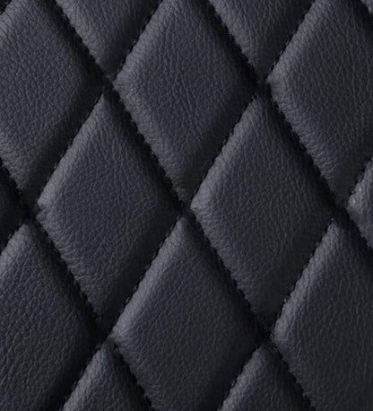 Diamond Series - Black with Black Stitching