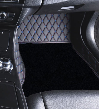 Premium Series - Black with Blue Stitching