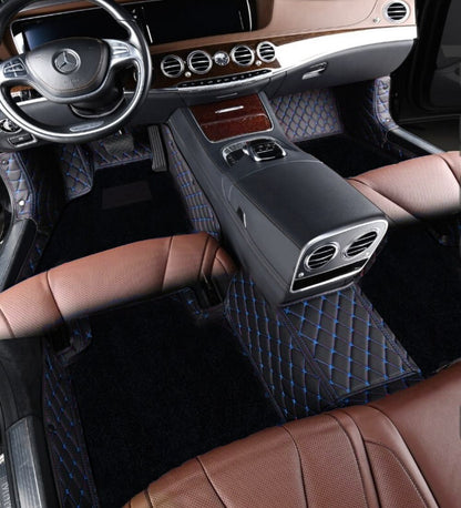 Premium Series - Black with Blue Stitching