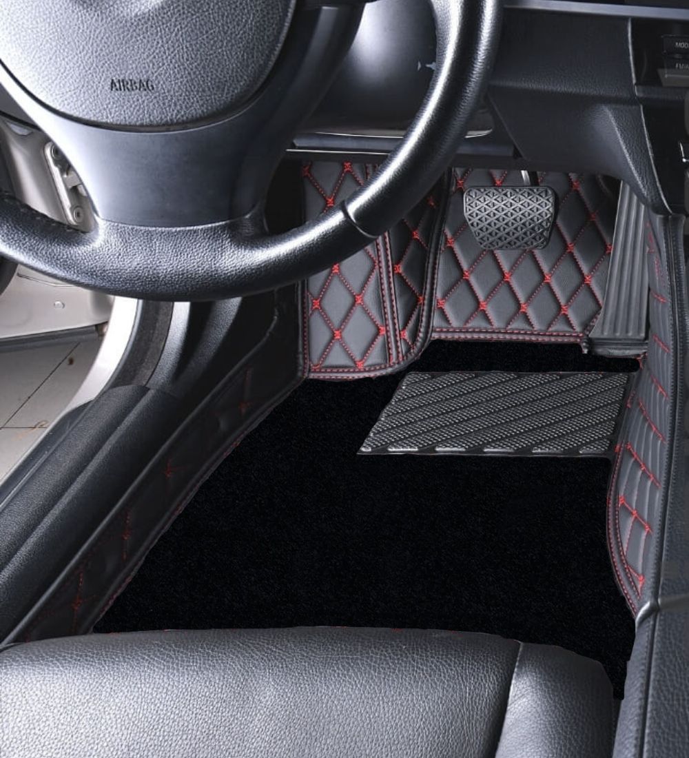 Premium Series - Black with Red Stitching