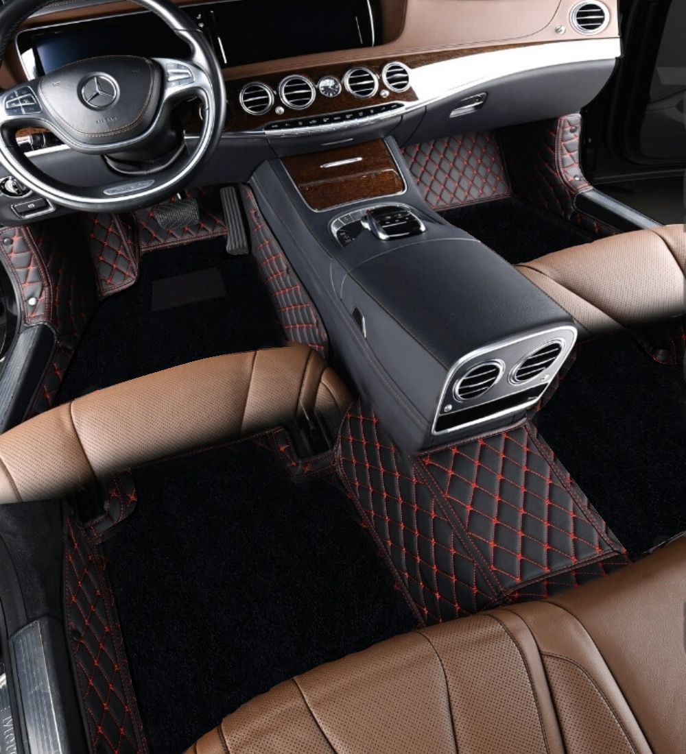 Premium Series - Black with Red Stitching