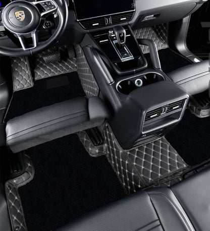 Premium Series - Black with White Stitching