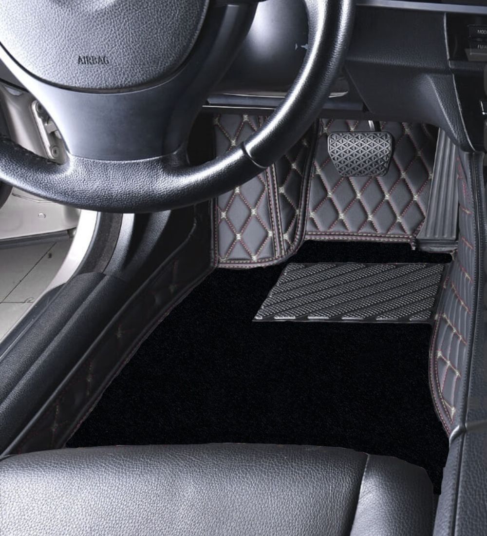 Premium Series - Black with White Stitching