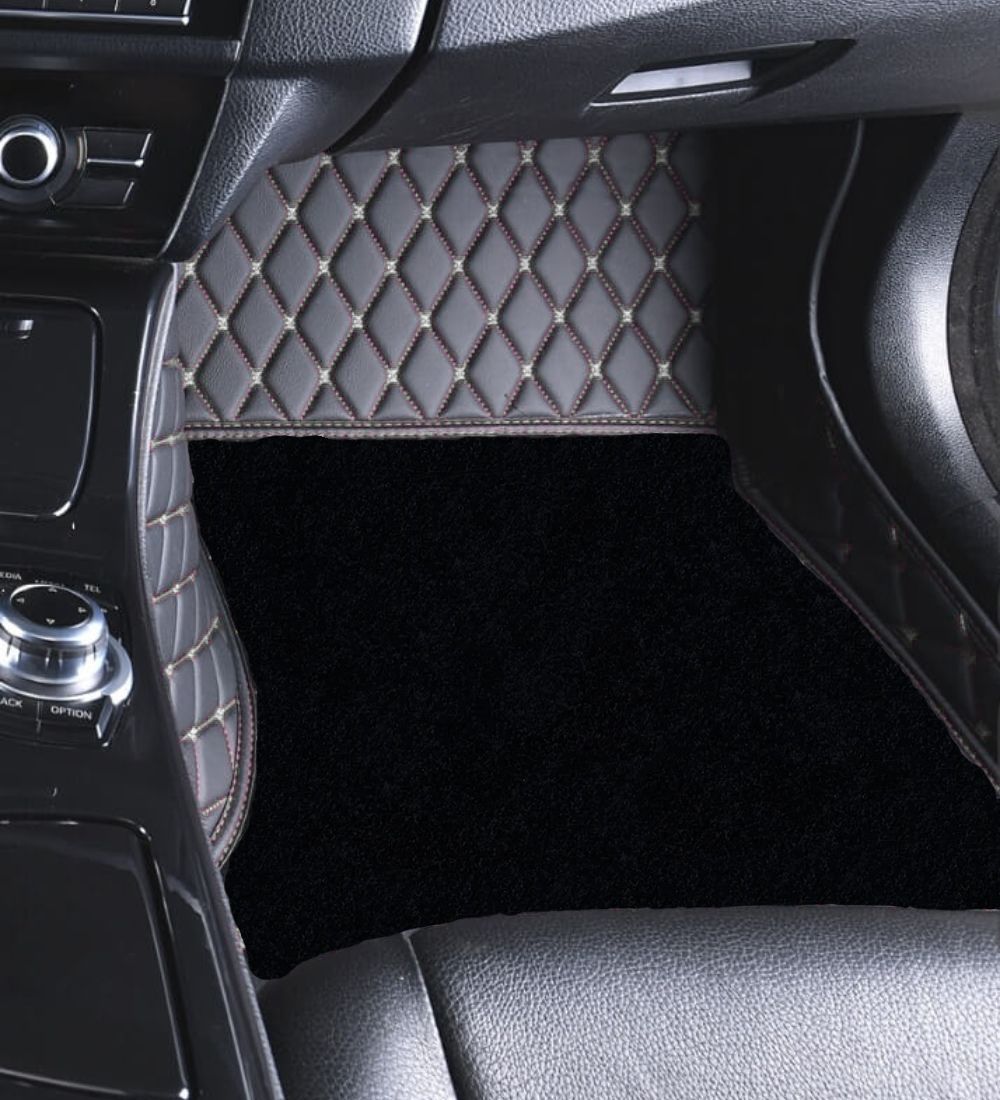 Premium Series - Black with White Stitching