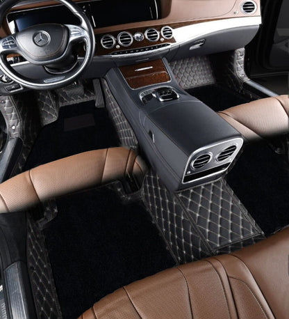 Premium Series - Black with White Stitching