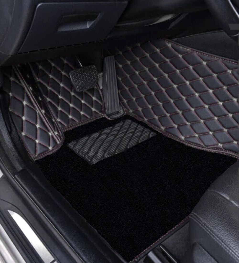 Premium Series - Black with White Stitching