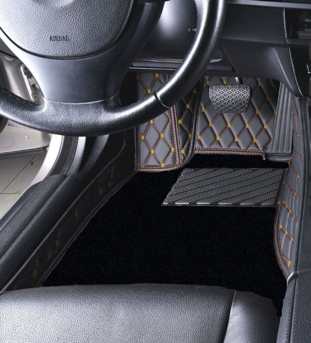 Premium Series - Black with Yellow Stitching