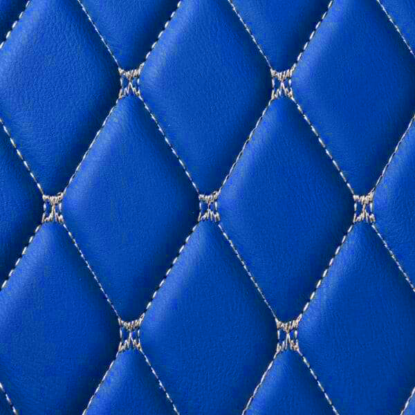 Diamond Series - Blue with Beige Stitching