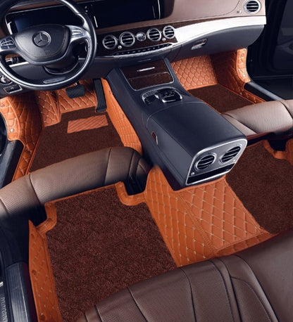 Premium Series - Brown with Beige Stitching