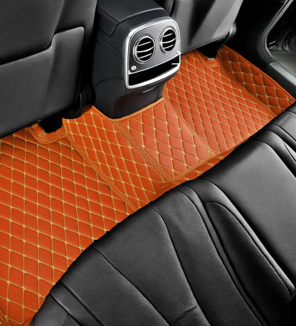 Diamond Series - Brown with Beige Stitching