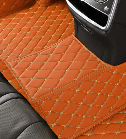 Diamond Series - Brown with Beige Stitching