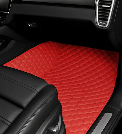 Diamond Series - Crimson with Beige Stitching