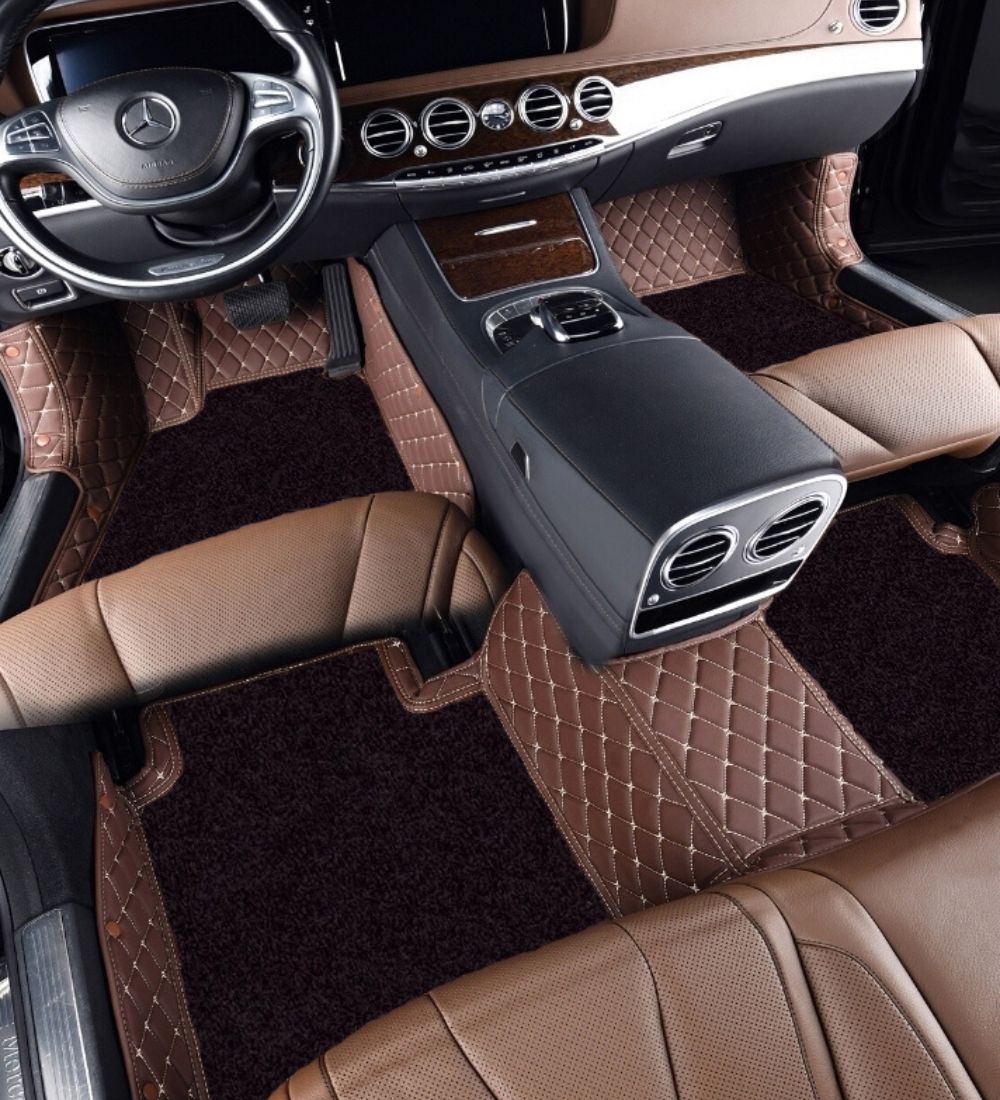 Premium Series - Mocha with Beige Stitching