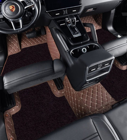 Premium Series - Mocha with Beige Stitching