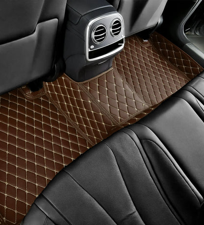 Diamond Series - Mocha with Beige Stitching