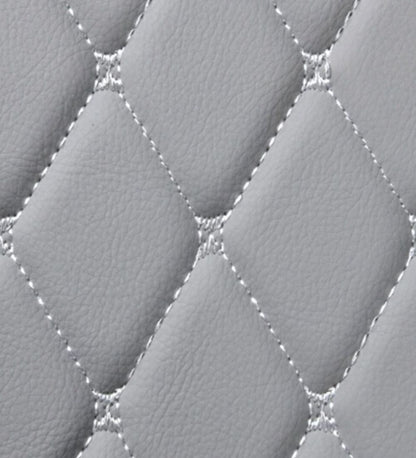 Diamond Series - Grey with White Stitching